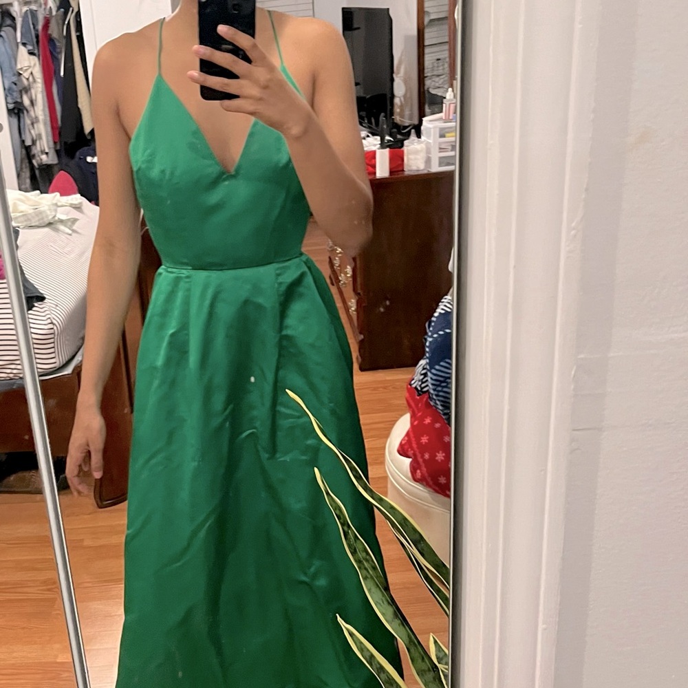 Green gown